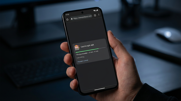 Main screen of MGPK777 Game apk page for PK players